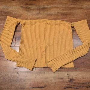 KENDALL&KYLIE off the shoulder top! ONLY WORN ONCE